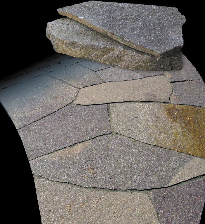 Porphyr Polygonalplatten 
