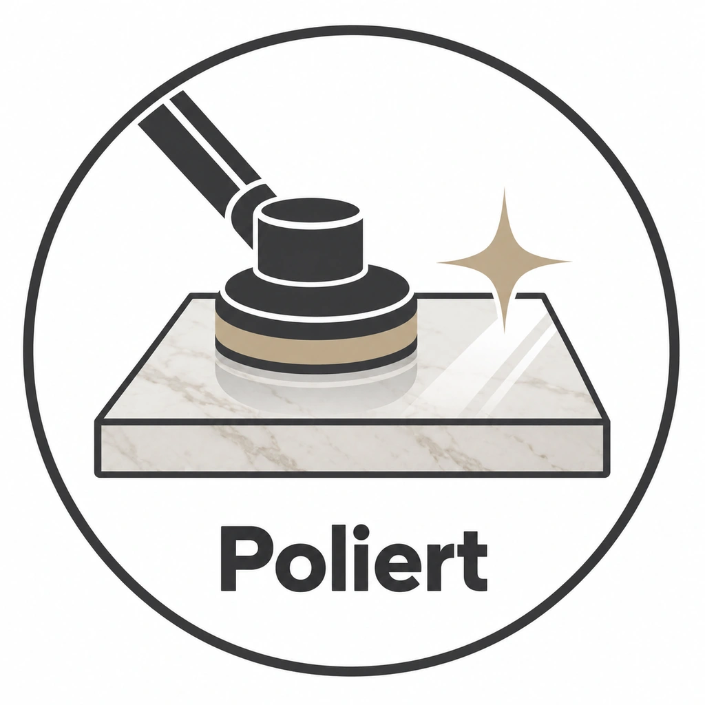 poliert
